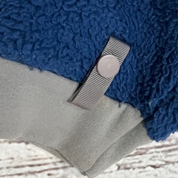 The North Face Summit Series Zip Up Womens Fleece Coat Jacket Blue - Picture 5 of 8